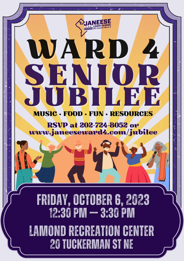 Ward 4 Dispatch: New School Year, Movie Night, and Events Across Ward 4! -  Councilmember Janeese Lewis George